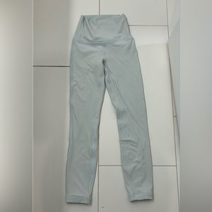 Lululemon Ocean air blue align leggings 25in size 0